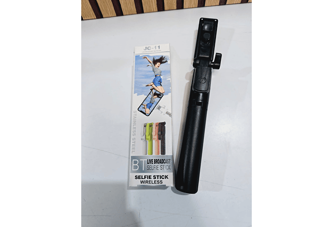 PALO PARA SELFIE PORTÁTIL CON BLUETOOTH MOD# ZPR-6531 📸🥰