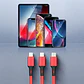 PAQ. DE 6 CABLES USB 3 EN 1 DE CARGA RÁPIDA MOD# TS-581 - Miniatura 4