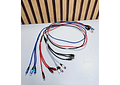 PAQ. DE 6 CABLES USB 3 EN 1 DE CARGA RÁPIDA MOD# TS-581