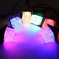GUIRNALDAS/FAROLES LUZ CALIDA O COLOR (LED LIGHTING)MOD# TS-5018CAL Y 18C 🎅🏻🎄 - Miniatura 8