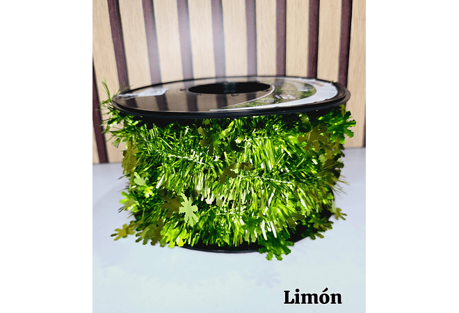 20 MTS ROLLO DE ESCARCHA VARIOS COLORES  Y MODELOS 🎄🥳🎅🏻✨