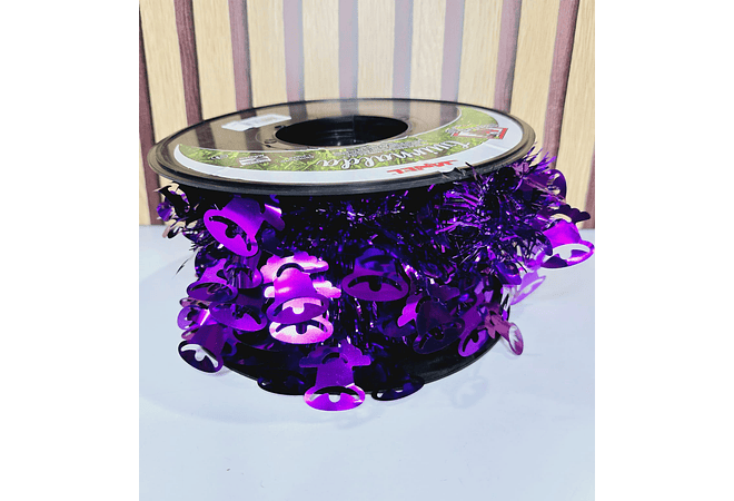 20 MTS ROLLO DE ESCARCHA VARIOS COLORES  Y MODELOS 🎄🥳🎅🏻✨