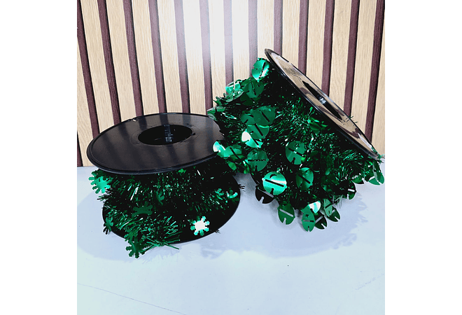 20 MTS ROLLO DE ESCARCHA VARIOS COLORES  Y MODELOS 🎄🥳🎅🏻✨