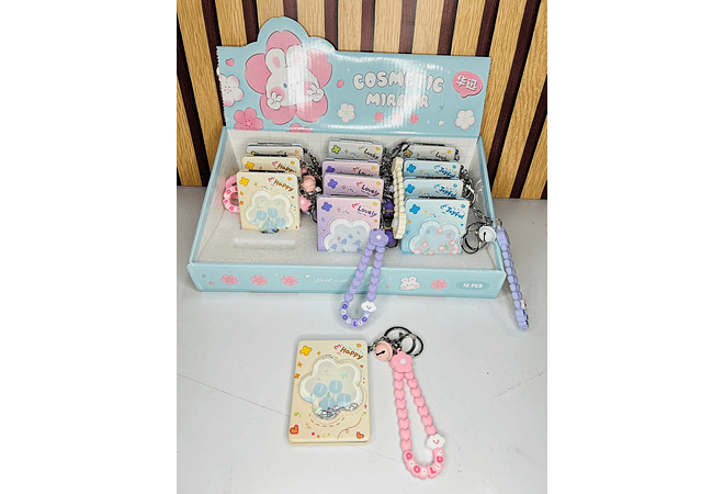 ESPEJITOS/LLAVERITOS KAWAII VARIOS DISEÑOS Y MODELOS🪞😍