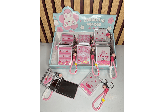 ESPEJITOS/LLAVERITOS KAWAII VARIOS DISEÑOS Y MODELOS🪞😍