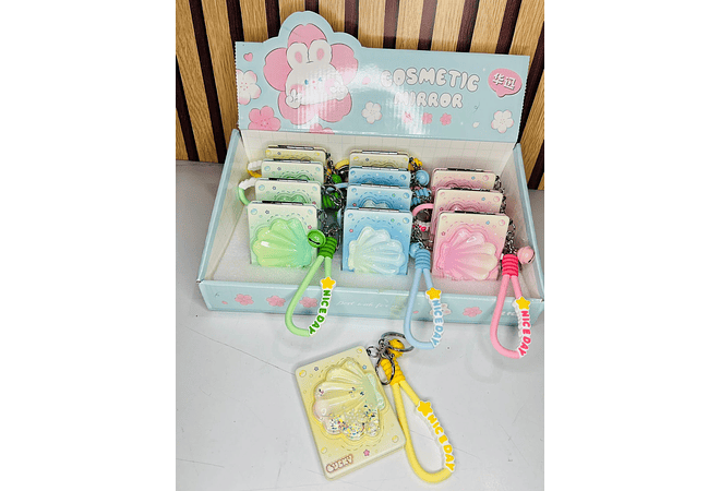 ESPEJITOS/LLAVERITOS KAWAII VARIOS DISEÑOS Y MODELOS🪞😍