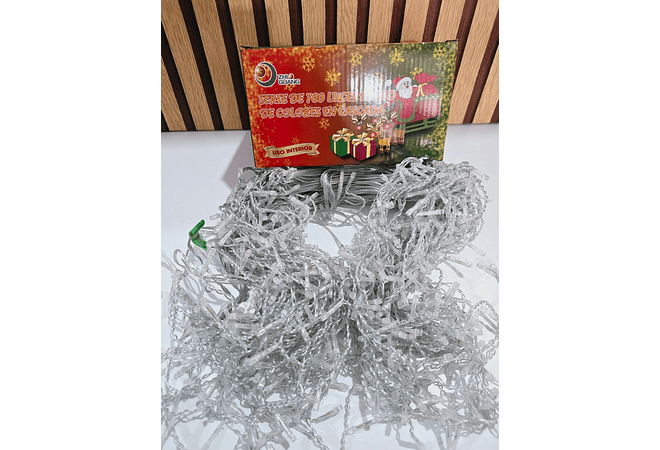 14 MTS SERIE NAVIDEÑA DE 700 LUCES LED DE COLORES EN CASCADA MOD#TS-6608C 🥰🎄