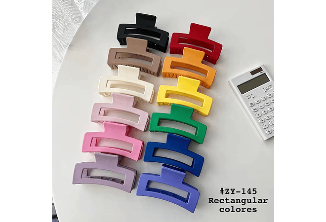 DOCENA DE PINZAS HAWAIANA PARA EL CABELLO VARIOS MODELOS🌸🌺🪻