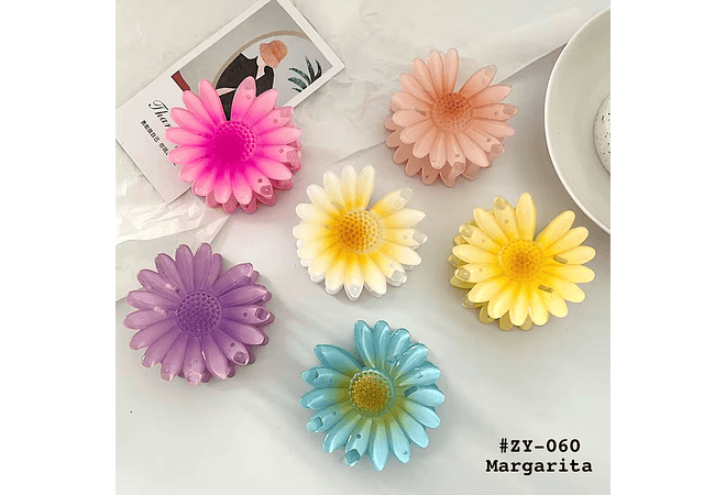 DOCENA DE PINZAS HAWAIANA PARA EL CABELLO VARIOS MODELOS🌸🌺🪻