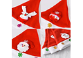 PAQ DE 3 GORROS INFANTILES DISEÑO SANTA CLAUS CON LUZ LED Y FIGURAS NAVIDEÑAS  🥰🎅🏻