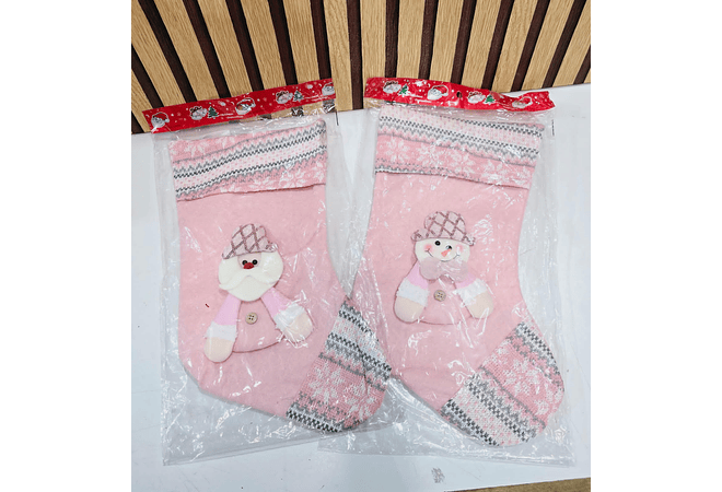 🩷BOTA NAVIDEÑA COLOR ROSA MOD# N141-5761  🩷