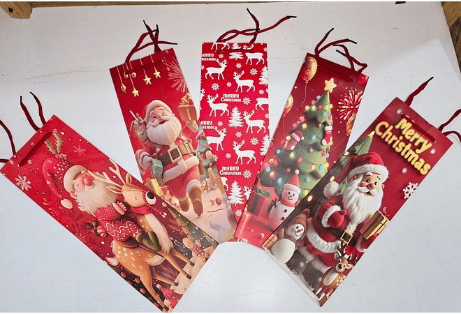 PAQ.DE 3 BOLSAS PARA REGALO MOD# HJ-7X29  🎁🛍️🎉