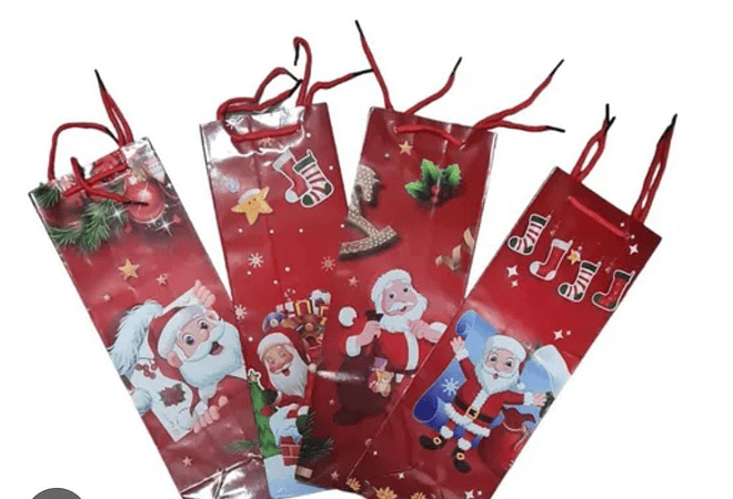 PAQ.DE 3 BOLSAS PARA REGALO MOD# HJ-7X29  🎁🛍️🎉