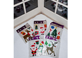 STICKER DE GEL DECORATIVO ARA VENTANAS Y SUPERFICIES (NAVIDEÑOS) MOD# HF1-12346🪟🧴
