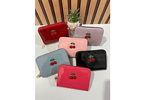 CARTERA/MONEDERO DISEÑO CERRZA MOD# 11921👛 🍒