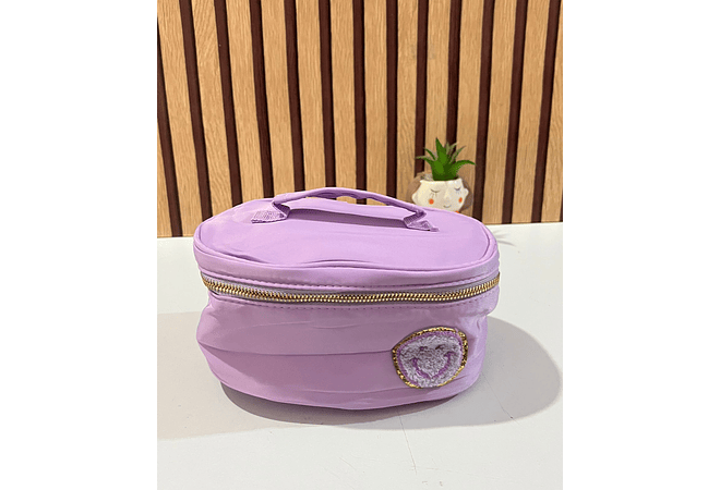 COSMETIQUERA CIRCULAR CARITA FELIZ 😃MOD# L-4