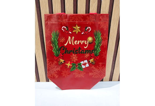 DOCENA DE BOLSAS DISEÑO NAVIDEÑO MOD#STD-976-SD🌲✨