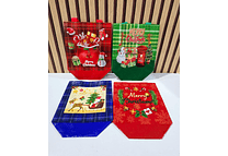 DOCENA DE BOLSAS DISEÑO NAVIDEÑO MOD#STD-976-SD🌲✨