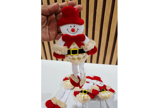 ✨DOCENA DE COLGANTES NAVIDEÑOS MOD# 22875 ❄️🪻