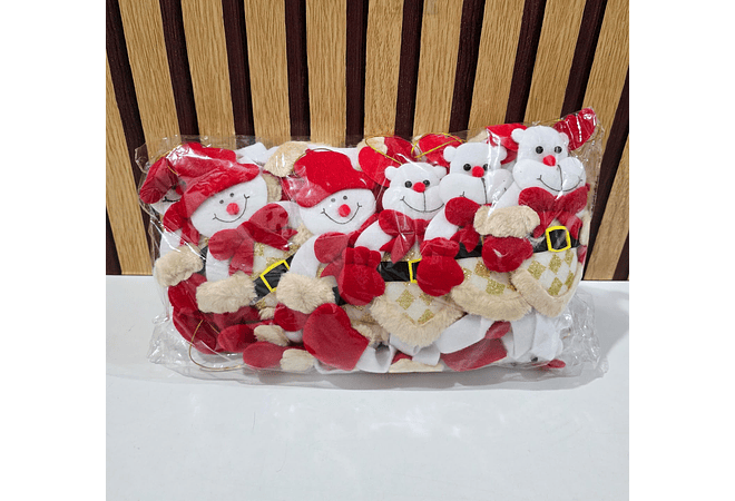 ✨DOCENA DE COLGANTES NAVIDEÑOS MOD# 22875 ❄️🪻