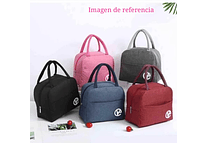 🧆LONCHERAS TERMICAS LUNCH BAG/COLORES LISOS MOD# YH203