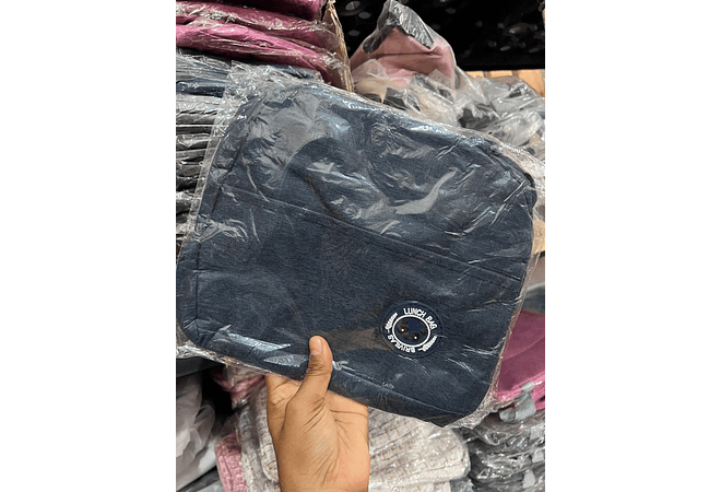 🧆LONCHERAS TERMICAS LUNCH BAG/COLORES LISOS MOD# YH203