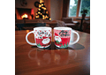 ☃️TAZA DISEÑO NAVIDEÑO/SANTA CLAUS (325ML) MOD# T414-1X83  ☕🎄
