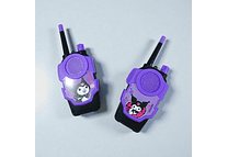 DUO JUGUETE/RADIO MORADO DISEÑO KUROMI MOD# Y12-7Y74 💜