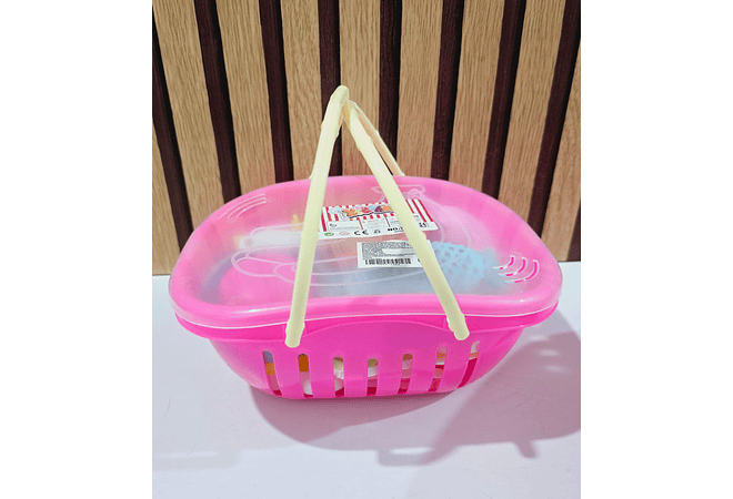 JUGUETE CANASTA/JUEGO DE COCINA MOD# YO90-4X83 🫕