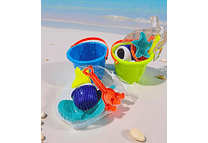 JUGUETE CUBETA CON ACCESORIOS PARA MOD# Y245-3X29 🏖️ 🪣