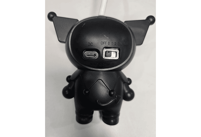 VENTILADOR DISEÑO KUROMI MOD# DE4-6X32 💜🖤