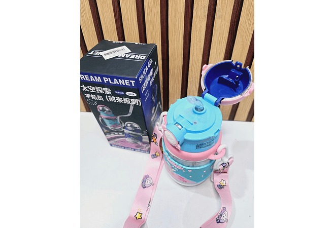 BOTE PARA AGUA DREAM PLANET DE 600ML MOD# VAQ3-SX83