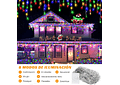 ☃️9 MTS CASCADA DE LUCES LED DE COLORES MOD# 3B2136