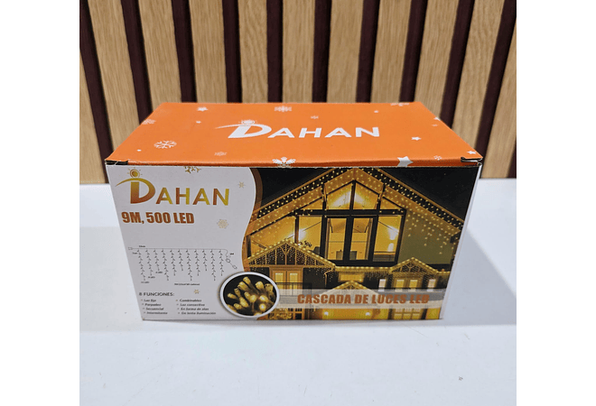 ☃️9 MTS CASCADA DE LUCES LED DE COLORES MOD# 3B2136