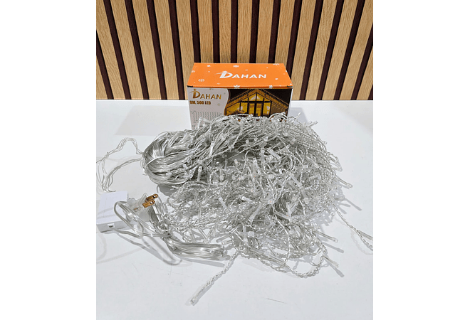 ☃️9 MTS CASCADA DE LUCES LED DE COLORES MOD# 3B2136