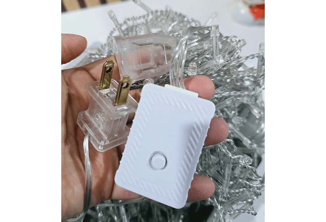 ☃️9 MTS CASCADA DE LUCES LED DE COLORES MOD# 3B2136