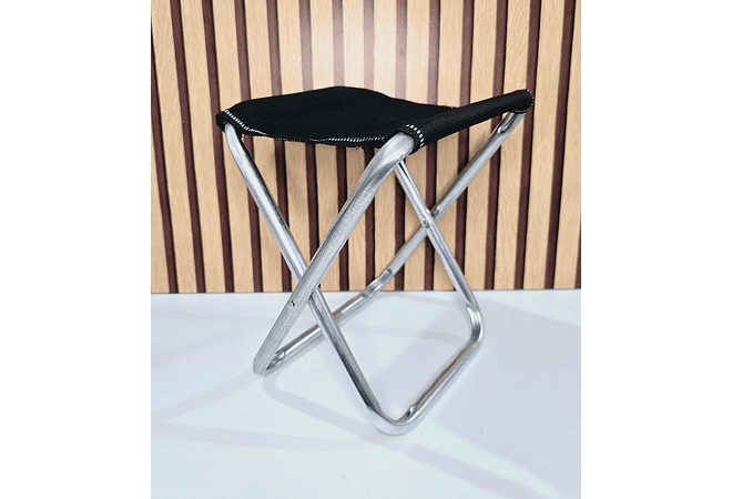 BANCO NEGRO PLEGABLE (MEDIANO) MOD# HWY-0403 🪑