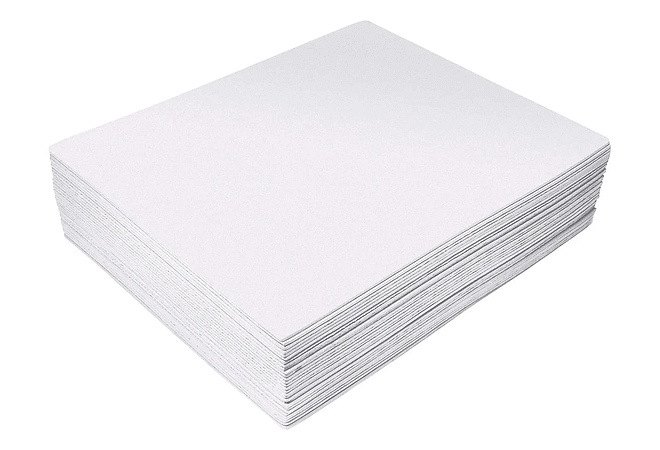 PAQ DE 500 HOJAS BLANCAS TAMAÑO CARTA MOD# 5288  📋🗃️