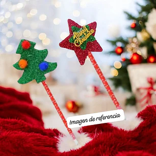 DOCENA DE LAPICEROS NAVIDEÑOS MOD# N2556-13XO 🌲