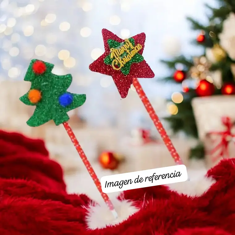 DOCENA DE LAPICEROS NAVIDEÑOS MOD# N2556-13XO 🌲 2