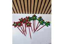 DOCENA DE LAPICEROS NAVIDEÑOS MOD# N2556-13XO 🌲
