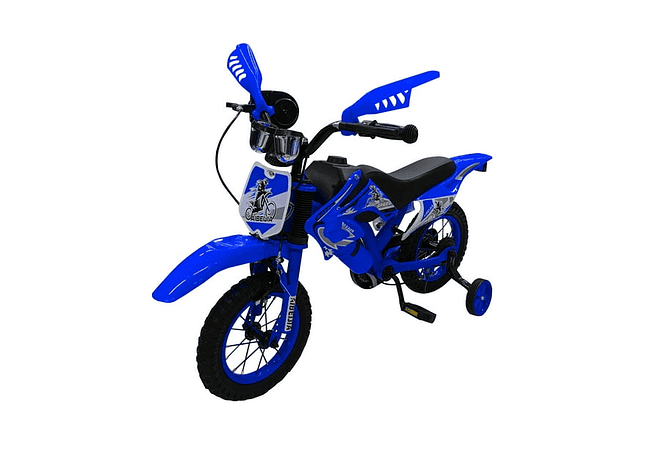 BICICLETA DISEÑO MOTO RODADA #12 MOD# 12157 🚲