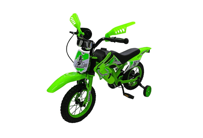 BICICLETA DISEÑO MOTO RODADA #12 MOD# 12157 🚲