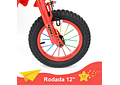 BICICLETA DISEÑO MOTO RODADA #12 MOD# 12157 🚲