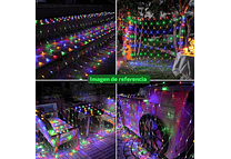 2.5 MST RED NAVIDEÑA LUCES DE COLORES MOD# RED320-09C✨🌲