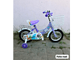 BICICLETA PARA NIÑA CON CANASTA Y PORTABULTO RODADA 12 MOD# 12147 👧🏽🚲