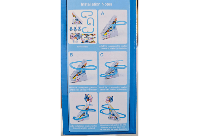 JUGUETE/TOBOGÁN STITCH COLOR AZUL MOD# Y13-7X91