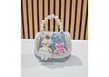 MINI BOLSITA PARA NIÑAS /PERLAS CONEJITO  🐇