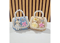 MINI BOLSITA PARA NIÑAS /PERLAS CONEJITO  🐇