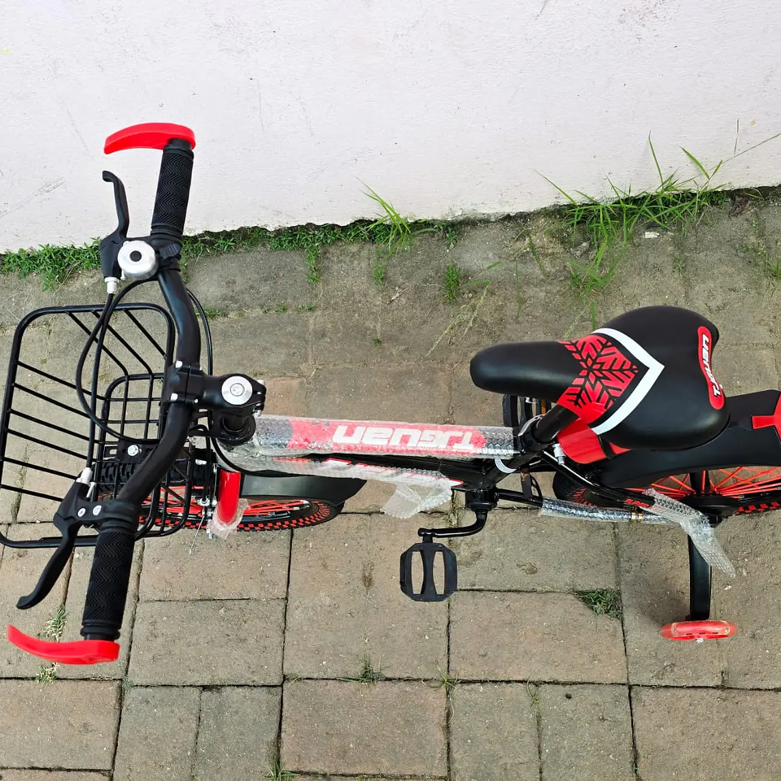 BICICLETA PARA NIÑO RODADA 16 (CON CANASTA Y PORTA VASO)MOD# P-12150 🚲 6
